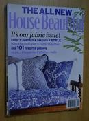 House Beautiful  2006/09  The Fabric issue