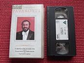VHS录像带-《帕瓦洛蒂咏叹调精选(The Essential Pavarotti)》/绝版原装古董像带/怀旧玩赏收藏珍品！