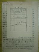 1957年建军30周年军内征文稿件【模范医疗队长---胡崑】