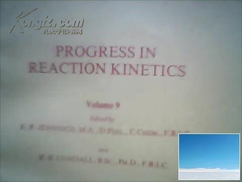 PROGRESS IN REACTION KINETICS(反应动力学进展 第9卷）英文版