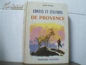 35t★法语原版Contes et légendes de Provence  Pézard André包平邮
