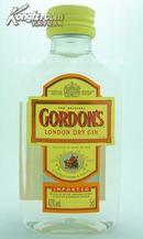 118t★珍藏的洋酒瓶 塑料瓶 gordon's哥顿金酒 50ml 空瓶