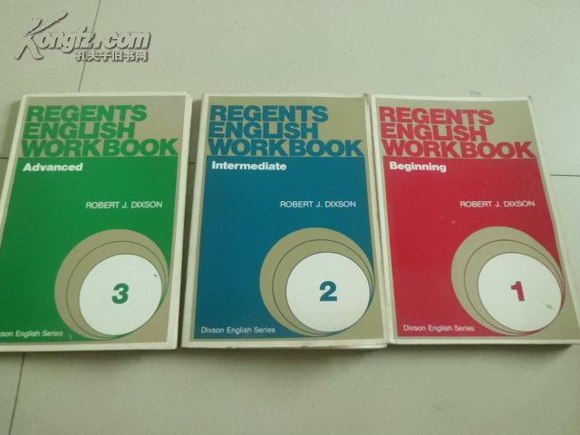 Regents English Workbook Beginning1，2，3册合售