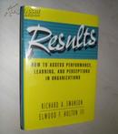 英文原版 Results: How to Assess Performance, Learning, & Perceptions in Organizations 精装大开本