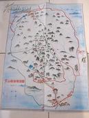 80年代 黄山 旅游   交通地图