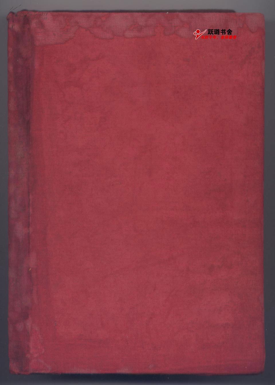 《THEODORE ROOSEVELT 》（西奥多・罗斯福自传/1913年美国纽约原版/红色布面精装/毛边珍藏版/近于全新）
