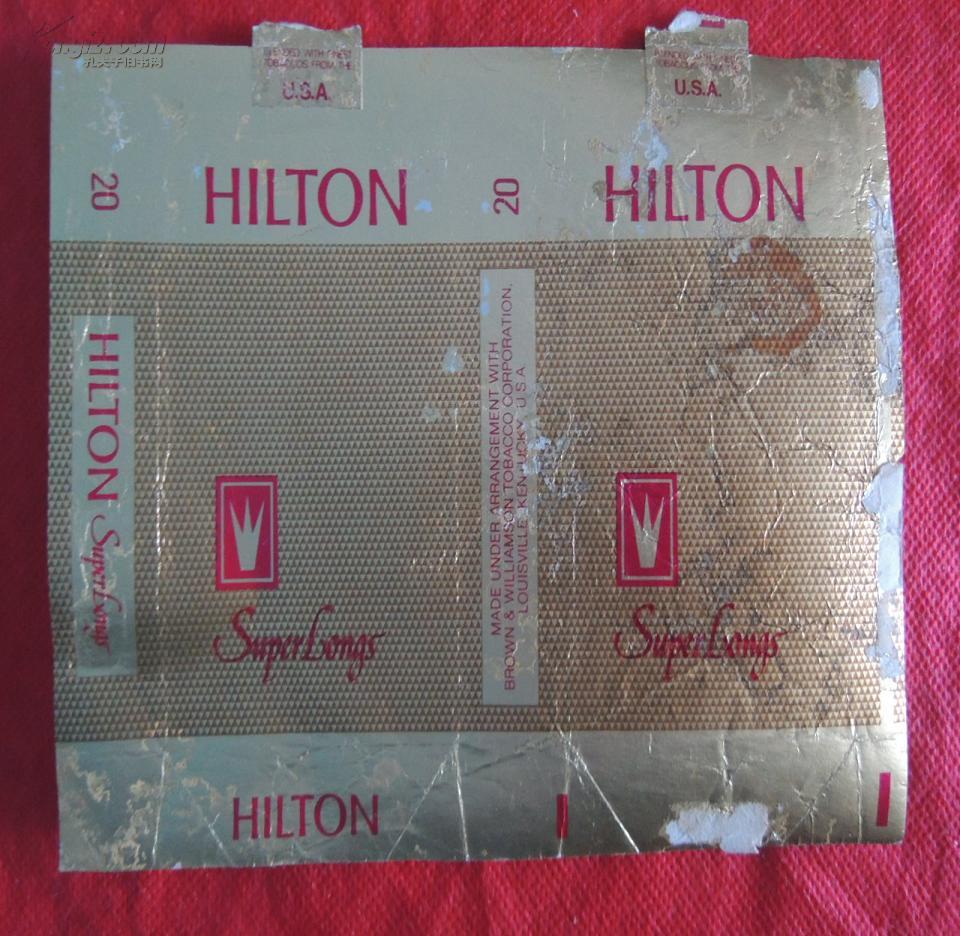 Hilton希尔顿 烟标