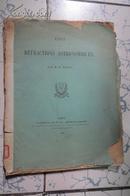 radau,m,r  essai sur les refractions astronomiques （天文折射测试） [1889年法文原版]