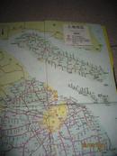 老旅游地图-1994上海市交通图