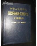 中华人民共和国国民经济和社会发展计划大事辑要:1949-1985  精装