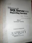 MICROSOFT SQL SERVER2000 REORTING SERVICES 