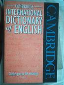 英文原版：Cambridge International Dictionary of English （剑桥国际英语词典）