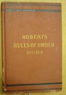 英文版 ROBERTS RULES OF ORDER