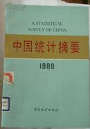 中国统计摘要---1988
