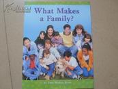 英文原版儿童精品 What Makes a Family?