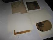 老明信片--宋人画册（公园960年-1279年）缩印版第一集--12张片全，有封套，片封品好，54年印