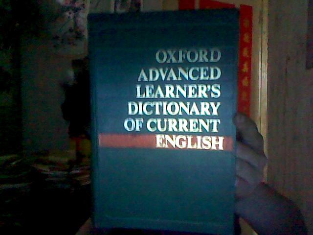 OXFORD ADVANCED LEARNER.S DICTIONARY OF CURRENT ENGLISH【精装】现代英语高级辞典  签名版
