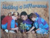 英文原版儿童精品 Making a difference( 让世界从此变得不同)