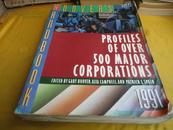 PROFILES OF OVER 500MAJOR CORPORATIONS(1991.)