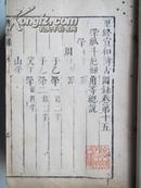 《重修宣和博古图录》 现存下函六厚本卷15---卷30！  开本硕大，字大如钱！！28CM*18CM