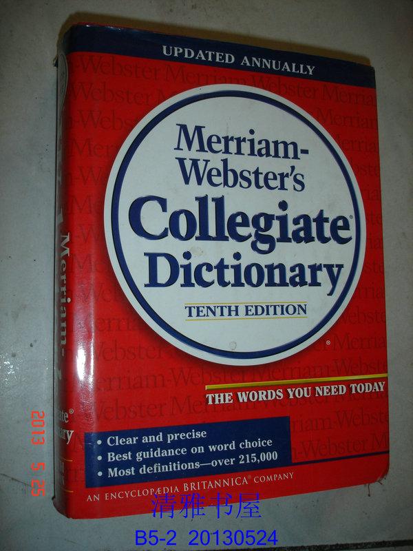 Merriam-Webster's Collegiate Dictionary