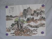 风景画一幅 50/39厘米