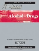 Journal of Studies on Alcohol and Drugs (J. Stud. Alcohol Drugs),2010/02