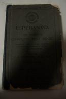 顾寿白藏书 签名 世界语学习读本 esperanto  the students complete text book