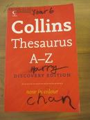 Collins Thesaurus A-Z