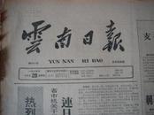 245.云南日报，1965年10月29日，规格8开4版，9品。抢收、科学、反美等。