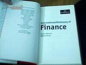 InternationaL Dictionary of Finance 外文原版      好品      九品