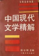 中国现代文学精解