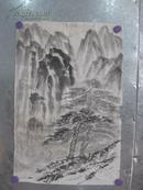 苍松青山 画一幅 70/45厘米	