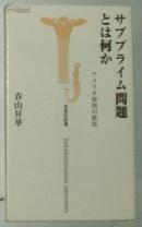 ◇日文原版书 サブプライム問題とは何か アメリカ帝国の終焉 /次贷危机