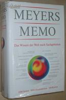 德语原版书 Meyers Memo Das Wissen der Welt nach Sachgebieten