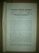 LINGAN SCIENCE JOURNAL 1950年 抽印本