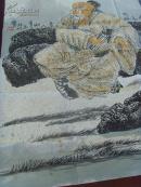 牧青（李希勇）：画：孔子月下静思图（当代最具艺术价值与市场收藏潜力的画家，山东省国画院副院长、山东美协理事、山东省美术家协会山水画艺委会副秘书长、山东美协花鸟画艺委会委员）（补图2）