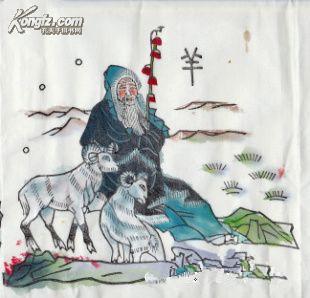 绝版限量200套_手工雕版印刷_朱仙镇木版年画_手工彩绘_生肖年画