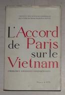 法语原版 L\'accord de Paris sur la Vietnam 