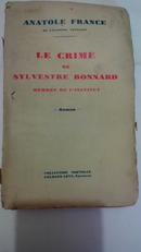 LE CRIME DE SYLVESTRE BONNARD（民国外文毛边书）