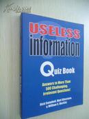 Useless Information Quiz Book【无用信息测试手册，英文原版】