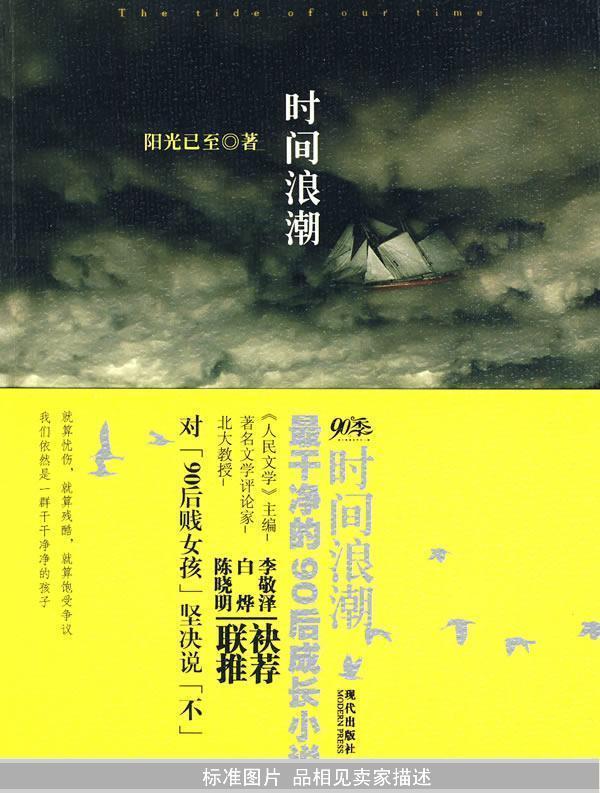 时间浪潮：最干净的90后成长小说 阳光已至　著现代出版社