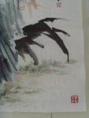 国天星（国玉明）：画：课子图/中国花鸟画研究会会员/山东美协会员/山东画院高级画师/济南长清区美协副主席