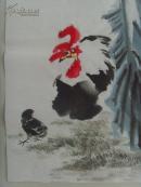 国天星（国玉明）：画：课子图/中国花鸟画研究会会员/山东美协会员/山东画院高级画师/济南长清区美协副主席