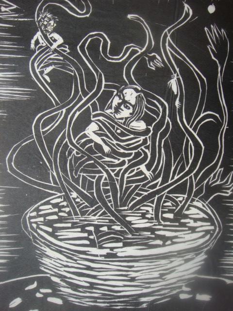 【名人书画】版画系列（14）黑白版画/29*21