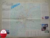 宁波市区交通图、导游图（87年版）