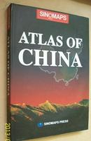 ATLAS OF CHINA(中国地图集）  英文版 有护封