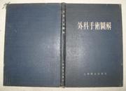 《外科手术图解》8开精装 1956年1版1印 85品/库49