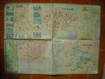 成都市交通旅游图