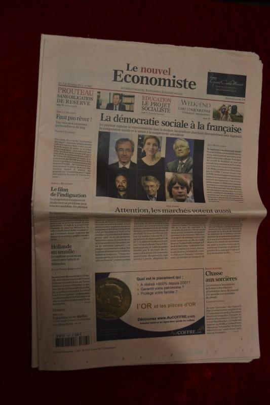 LE NOUVEL ECONOMISTE  金融时报 新经济学家 2012/04/11  NO.1607